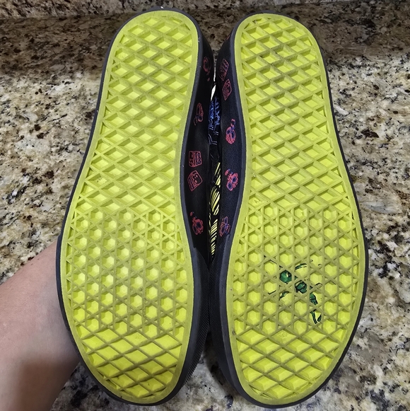 Vans Disney X Nightmare Before Christmas Oogie Boogie slip on sneakers shoes 6.5 - Picture 5 of 6